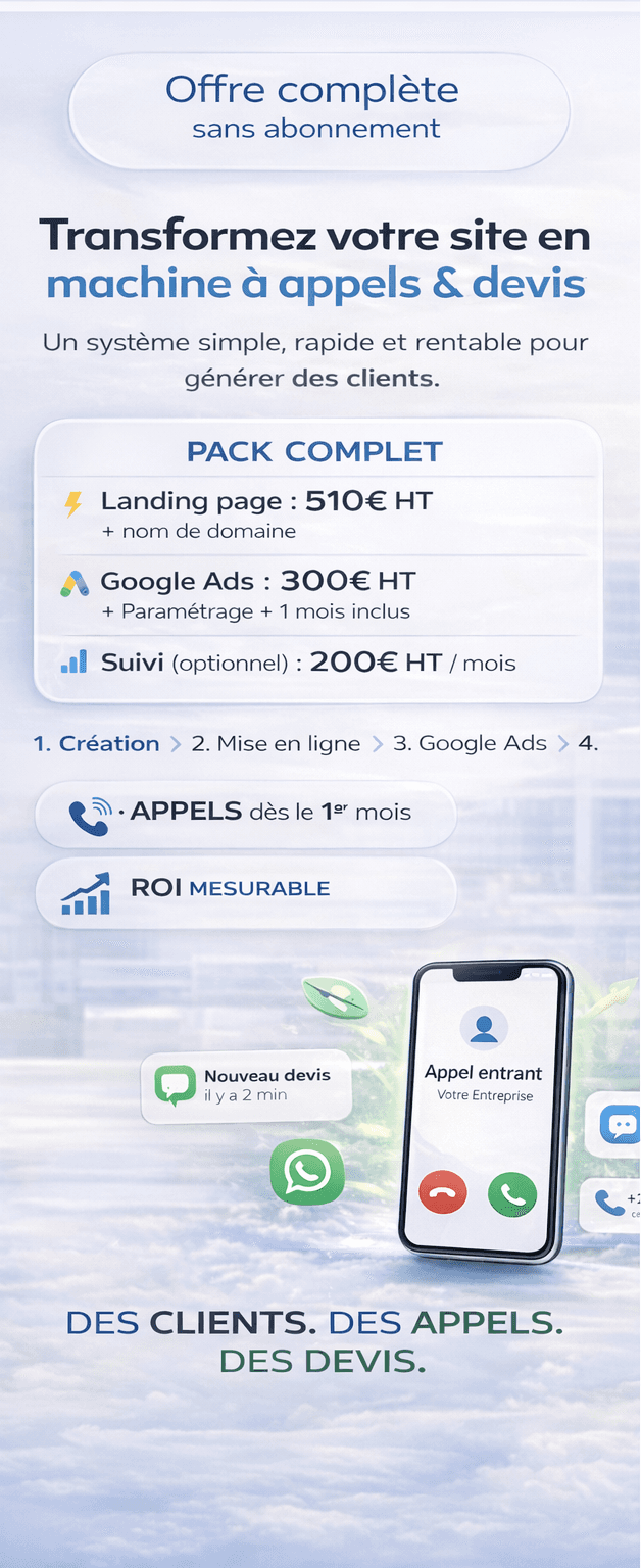 Presentation mobile de l offre en mode clair
